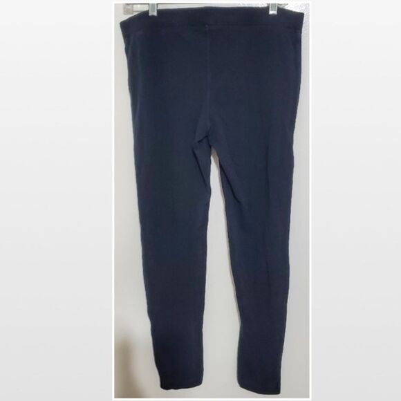 Express Leggings Womens Large Black Side Silver Studded Pants Goth - Picture 9 of 16